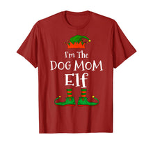 Load image into Gallery viewer, I'm The Dog Mom Elf Family Matching Funny Christmas Gift T-Shirt