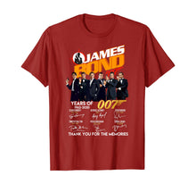Load image into Gallery viewer, Thank You For The Memories-James-Bond-007-Gift T-Shirt