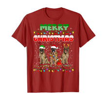 Load image into Gallery viewer, German Shepherd Dog Tree Christmas Sweater Xmas Dogs Gifts T-Shirt