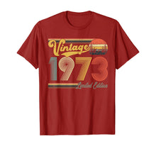 Load image into Gallery viewer, 47 Years Old Gift Vintage 1973 Limited Edition 47th Birthday T-Shirt-402610