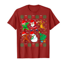 Load image into Gallery viewer, Dabbing Christmas Ugly Xmas Sweater Santa Dab Squad Kids Boy T-Shirt