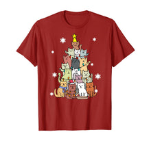 Load image into Gallery viewer, Ugly Christmas Sweater Cat Tree - Funny Xmas Cat Gift T-Shirt