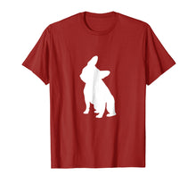 Load image into Gallery viewer, French Bulldog Head Tilt Tshirt, Frenchie Head Tilt Tee