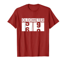 Load image into Gallery viewer, Oldometer 60 Shirt 60th Birthday Anniversary Tee