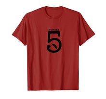 Load image into Gallery viewer, Number Five Umbrella T-Shirt