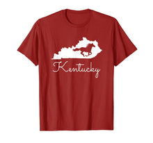 Load image into Gallery viewer, Kentucky Horse Map State Shirt