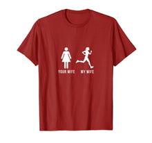 Load image into Gallery viewer, Your Wife My Wife Running Shirt