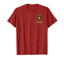 Load image into Gallery viewer, Proudly Served Retired US Army CW4 Shirt