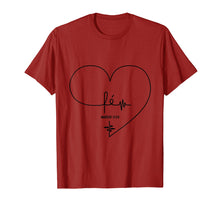 Load image into Gallery viewer, Walking by Faith Shirt Mark 11:24 - MY LIFE IS BASE ON FAITH