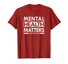 Load image into Gallery viewer, Mental Health Matters End The Stigma Awareness Shirts