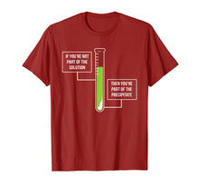 Load image into Gallery viewer, Chemistry Shirt: Solution Or Precipitate Funny Chemist Shirt