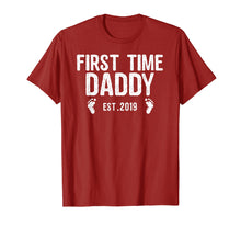 Load image into Gallery viewer, Mens First time dad shirt - New Daddy to be gift