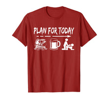 Load image into Gallery viewer, Plan For Today Fishing T-Shirt