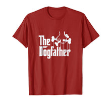 Load image into Gallery viewer, The Dogfather Shirt Dog Dad Fathers Day Gift Shirt Dog Lover