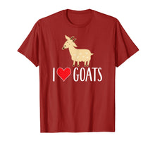 Load image into Gallery viewer, I Love Goats T-shirt