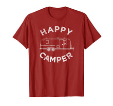 Load image into Gallery viewer, Happy Trailer Camper T-Shirt, Retro Camping Caravan Tee