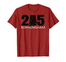 Load image into Gallery viewer, Birmingham Alabama State Pride TShirt Area Code 205