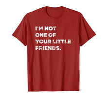 Load image into Gallery viewer, Black Mom Little Friend Quote Word Art T-Shirt
