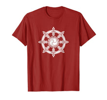 Load image into Gallery viewer, Dharma Wheel Buddhist Meditation Yoga Buddha T-Shirt