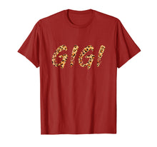 Load image into Gallery viewer, Gigi T-shirt grandma Gift Gigi shirt Womens Animal Print Tee