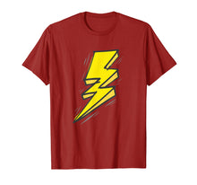Load image into Gallery viewer, Jagged Yellow Lightning Strike Bolt T-Shirt