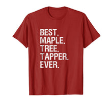 Load image into Gallery viewer, Maple Tree Tapping Syrup T-Shirt - Funny Best Tapper