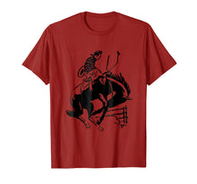 Load image into Gallery viewer, Cowboy Rodeo T-Shirt Western Wrangler Ranch Graphic Tee