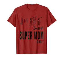 Load image into Gallery viewer, A Hair Stylist & A Mom Tshirt