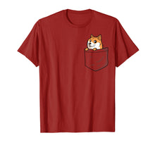 Load image into Gallery viewer, Pocket Doge T-Shirt | Doge Dog Meme Shirt