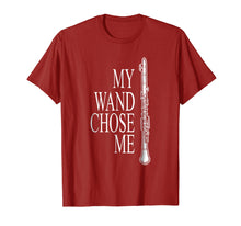Load image into Gallery viewer, My Wand Chose Me Clarinet T shirt