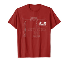 Load image into Gallery viewer, A-10 Warthog Tank Killer Shirt Air Force Thunderbolt Tee