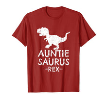 Load image into Gallery viewer, Auntie Saurus Rex T-Shirt Cute Gifts for Aunts