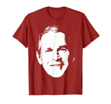 Load image into Gallery viewer, George W. Bush Minimalistic Pop Art T-Shirt