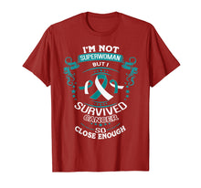 Load image into Gallery viewer, I Survived Cancer - Cervical Cancer Awareness Shirt