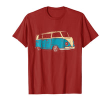 Load image into Gallery viewer, Surf Van Beach Hippie Style Touring Van T-Shirt