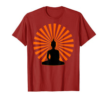 Load image into Gallery viewer, Meditation Buddha Retro Tee Present Moment T-Shirt