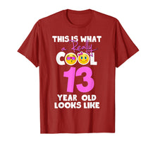 Load image into Gallery viewer, Emojicon birthday teenager gifts for 13 year old girls shirt