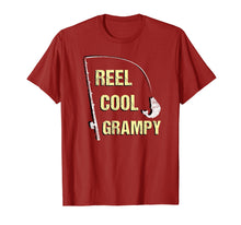 Load image into Gallery viewer, Fishing Grampy Grandpa Shirt Fisherman Dad Fathers Day Gift