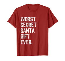 Load image into Gallery viewer, Worst Secret Santa Gift Ever - Funny Christmas T Shirt