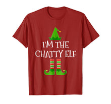 Load image into Gallery viewer, I'm The Chatty Elf Matching Family Group Christmas T Shirt