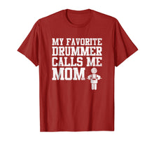 Load image into Gallery viewer, Funny Drummer Mom Shirt Cute Marching Band Gift