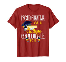 Load image into Gallery viewer, Proud Grandma Of A College Graduate 2019 Happy Day Love Shir