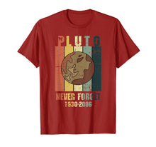 Load image into Gallery viewer, Pluto Never Forget 1930-2006 T Shirt Vintage Tee