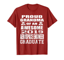 Load image into Gallery viewer, Graduating Aerospace Engineer Grandma Gift T Shirt