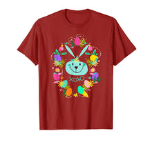 Load image into Gallery viewer, Cute Easter T-Shirt Bunny Flowers for Women and Girls