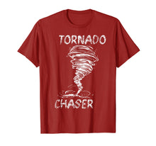 Load image into Gallery viewer, Funny Tornado Chaser Shirt Hurricane Twister Storm Tee