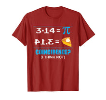 Load image into Gallery viewer, Pi Day 2018 March 14th Funny Pie Style Tshirt for Math Geeks