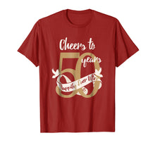 Load image into Gallery viewer, 50th Wedding Anniversary T-Shirt Gift For Couples