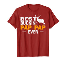 Load image into Gallery viewer, Best Buckin' Pap Pap Ever Shirt Deer Hunting Father Day Gift