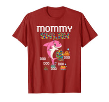 Load image into Gallery viewer, Mommy Shark Autism Awareness Shirt Mommy Baby Shark Autism